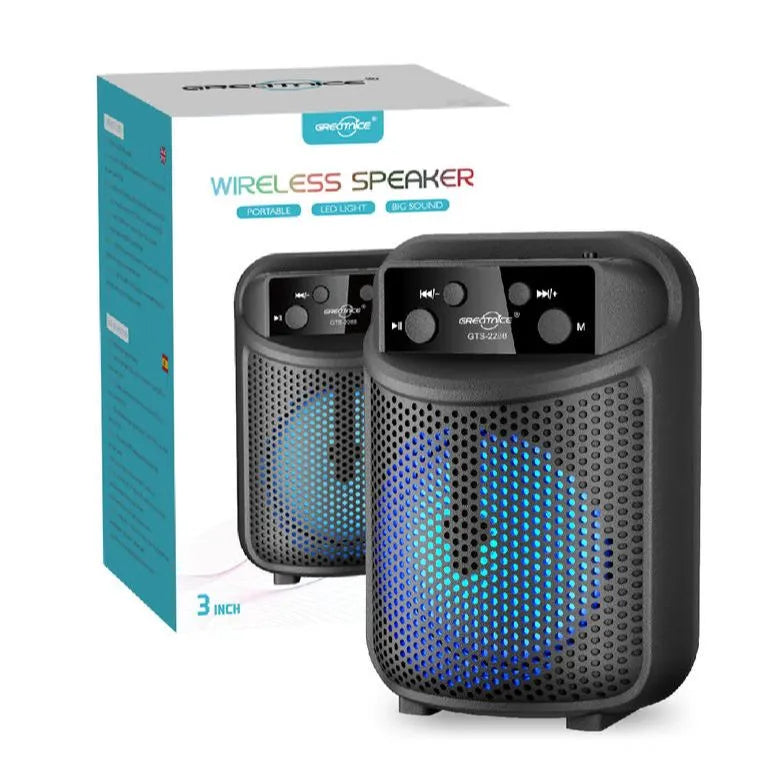 KTS 1057 Portable Wireless Bluetooth Speaker with USB & Memory Card Support