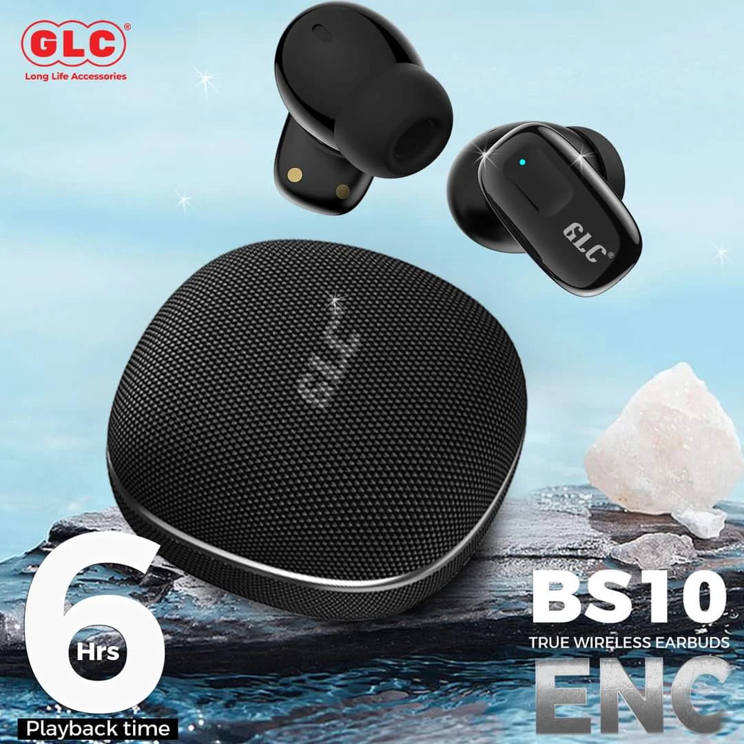 GLC Wireless Gaming Earbuds with  Noise Cancellation & Waterproof Design