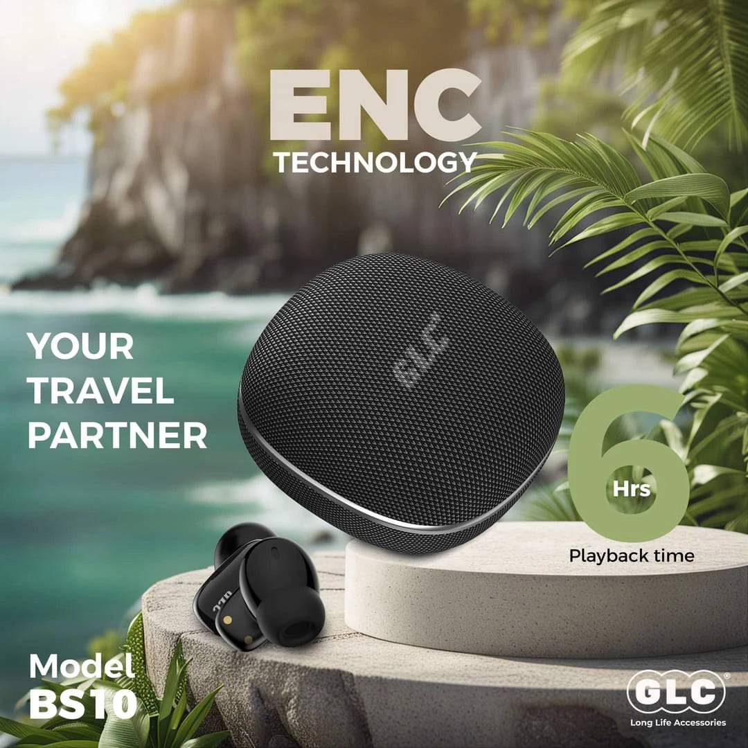 GLC Wireless Gaming Earbuds with  Noise Cancellation & Waterproof Design