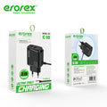 Erorex C-10 USB Travel Charger | 3.1A Dual USB Fast Charging