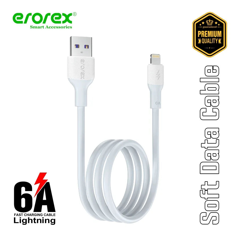 Errorex R-08 Fast Charging Cable | Micro USB, Type-C & Apple