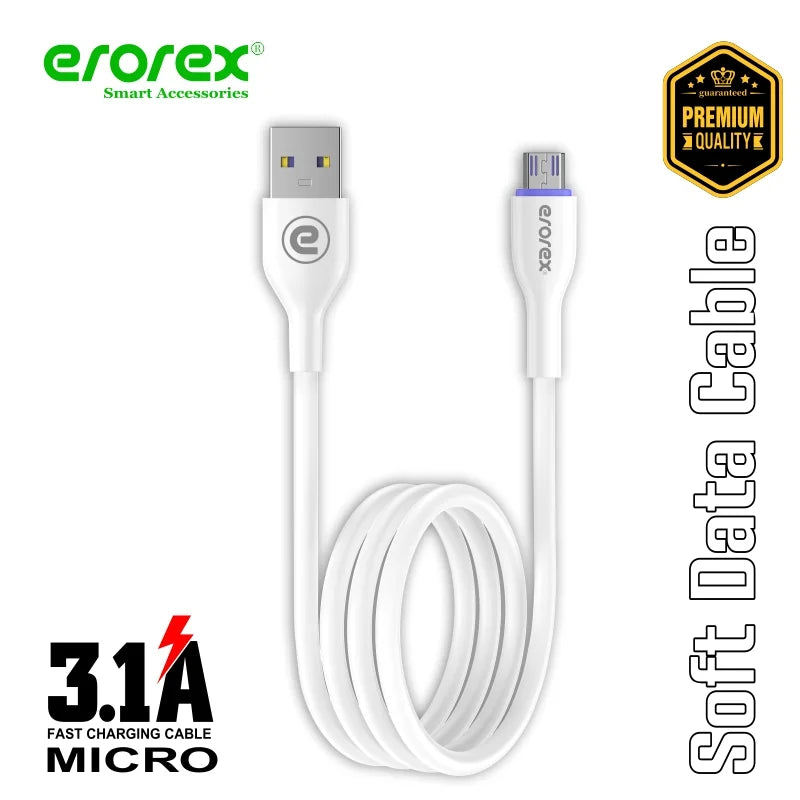 Erorex R-11 Fast Charging Data Cable | 3.1A QC 3.0