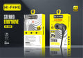 Hi Fone HI 309 Stereo Wired Earphones with Extra Bass