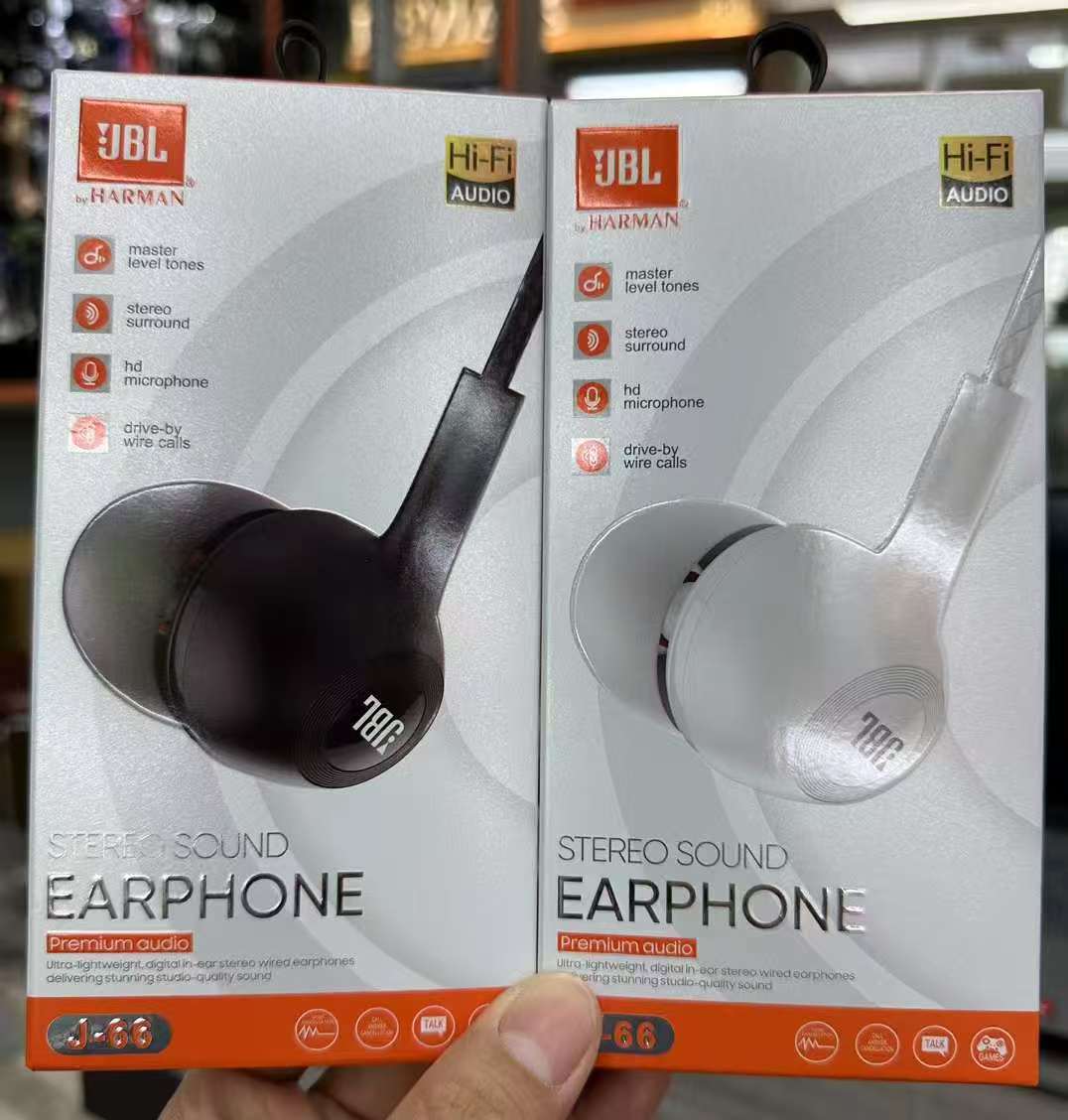 JBL Original Wired Earphones with Deep Bass and Clear Sound