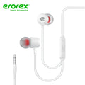 Erorex Hi-Fi Stereo Handsfree Y-03 Premium Quality Earphones with Clear Mic
